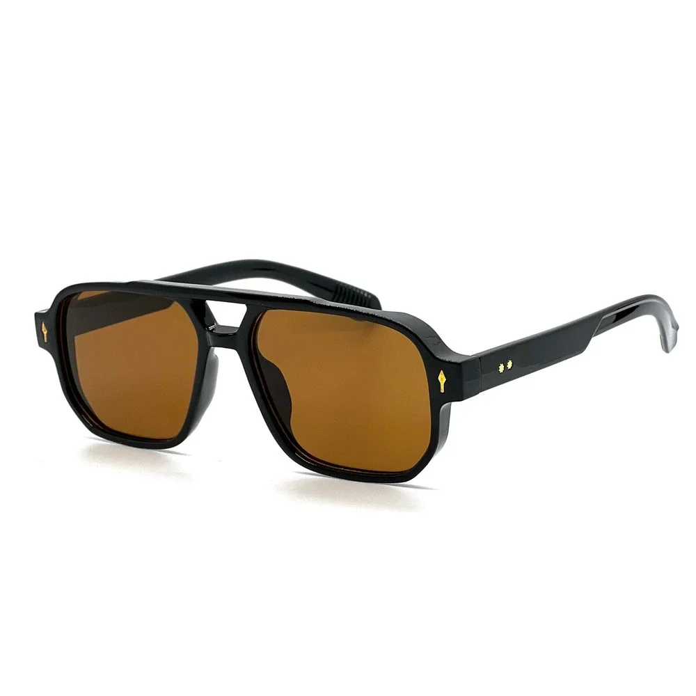 Men Sunglasses Dark Brown Lens UV400 Protection Driving Sporty Beach Stylish New